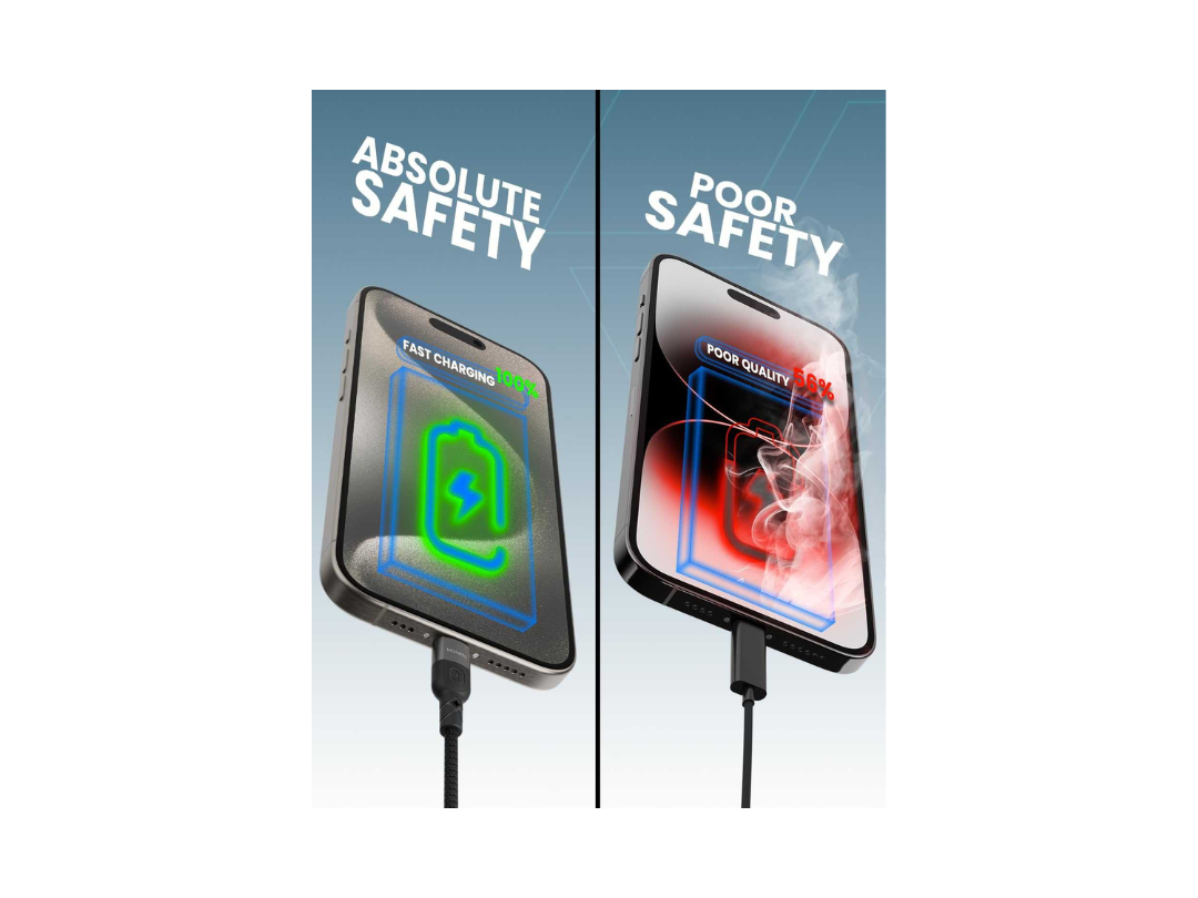 Buy Moxedo 2-in-1 60W PD Charging Cable - USB-C to USB-C/L - Black in Qatar Buy Moxedo 2-in-1 60W PD Charging Cable - USB-C to USB-C/L - Black in Qatar